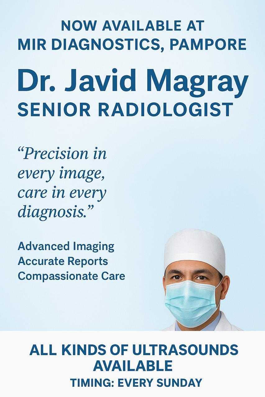 Dr. Javid Magray — Senior Radiologist