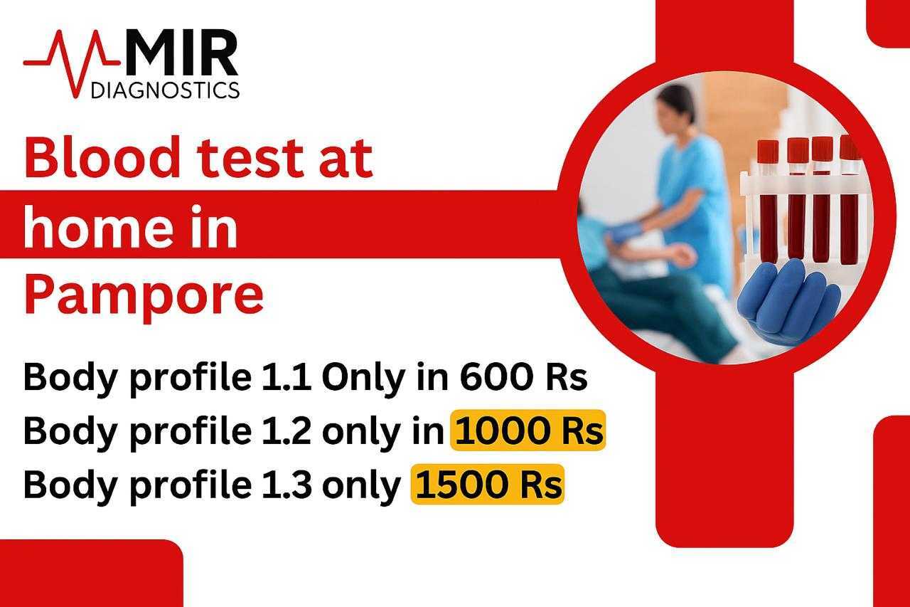 Healthcare professional performing home blood sample collection